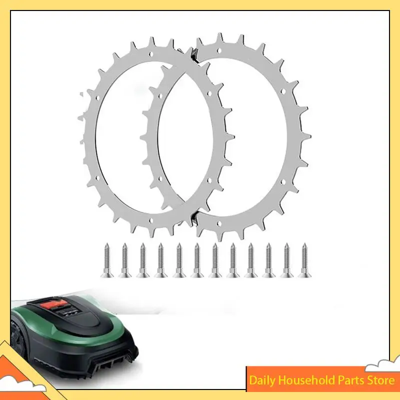 Roda de assistência de roda melhorada para Indego XS 300, S500, S + 500, cortador de robô, tração, unhas antiderrapantes QUENTE!