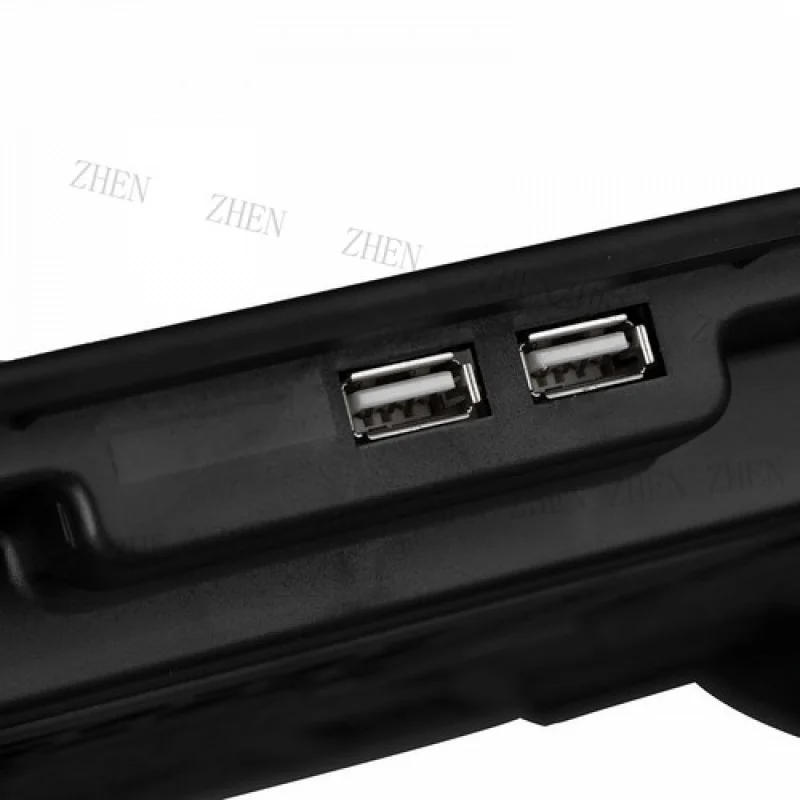 Y Laptop Cooler Pad Dual USB for Up to18 inch Notebook Reduce Heat Air Flow Stand