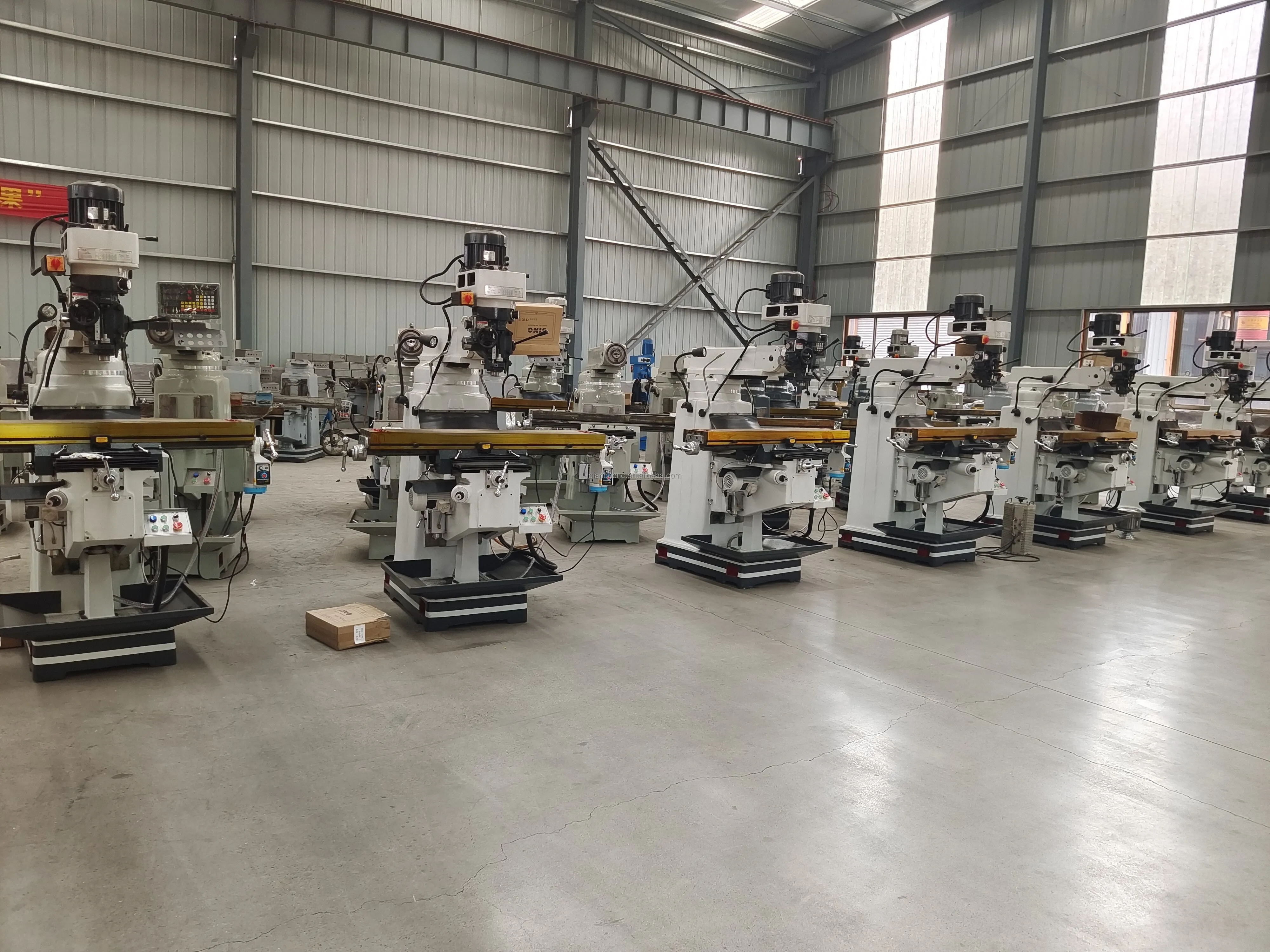 4H Small Precision Horizontal Milling Machine Heavy  Universal Vertical Turret Milling Machine Manual Features