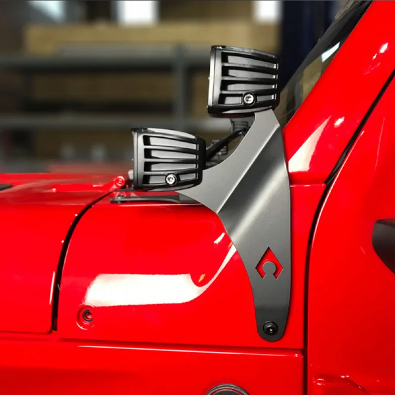 

Applicable to A-Pillar Dual LED Cube Holder Off-Road Modification Bracket Long Strip Work Light Bracke