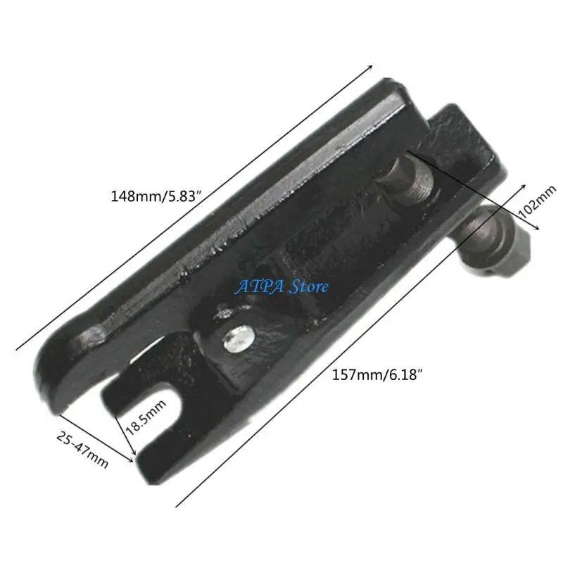 U13C Łatwa obsługa Ściągacz przegubów kulowych samochodu Niezawodne narzędzie do układu kierowniczego Trwałe