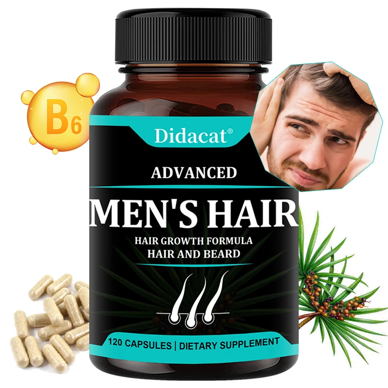 

Saw Palmetto Supplement Capsules - Maintains Urinary Tract Health, Supports Prostate Health, and Promotes Healthy Hair