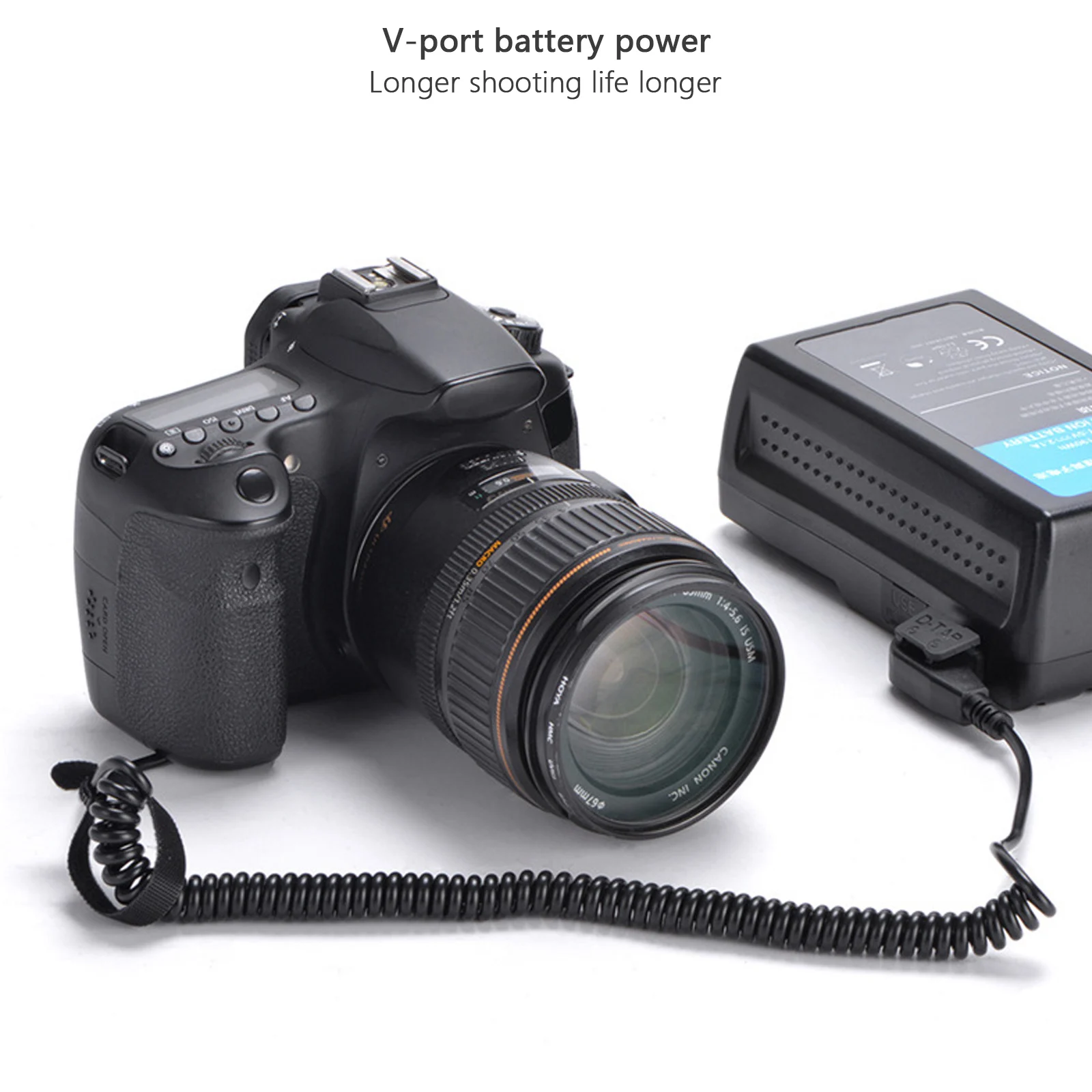D-TAP to EN-EL14 EN-EL14a Dummy Battery EP-5A DC Coupler for Nikon D5600 D5500 D5300 D5200 D5100 D3300 D3400 D3200 Df Cameras