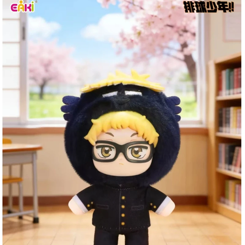 New Arrival Eaki Haikyuu Hinata Shoyo Mascot Vinyl Blind Box Doll Bag Pendant Birthday Gift Cartoon Anime Figures   In Stock