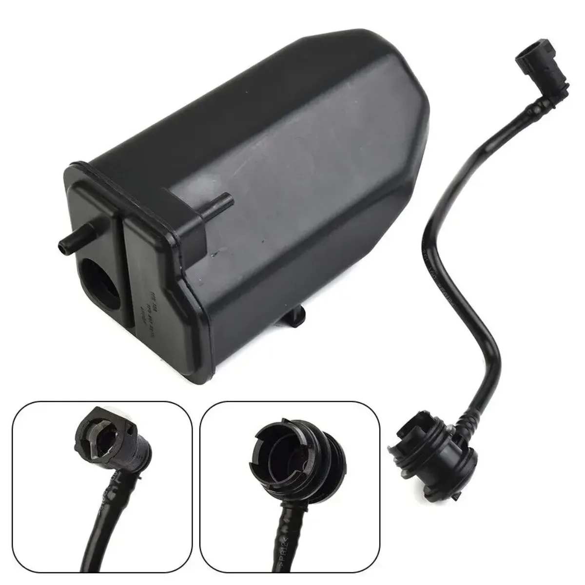 Car Activated Carbon Charcoal Canister Cans & Hose Replacement 1K0201897AE 1K0201801E For VW Jetta Golf 6 MK6 TT  Durable