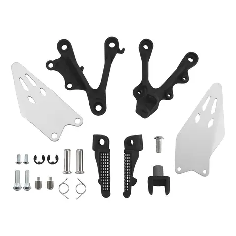 パーツ Street Ride LA600S / L175S L275S L375S Motorcycle Driver Rider Footpegs Footrest Bracket For Kawasaki