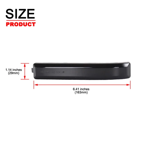 Imagen 2 del producto Para Ford F150 F-150 2009-2014 Raptor SVT 2010-2014 lámpara LED para espejo lateral luces de señal de giro dinámicas retrovisores laterales ámbar