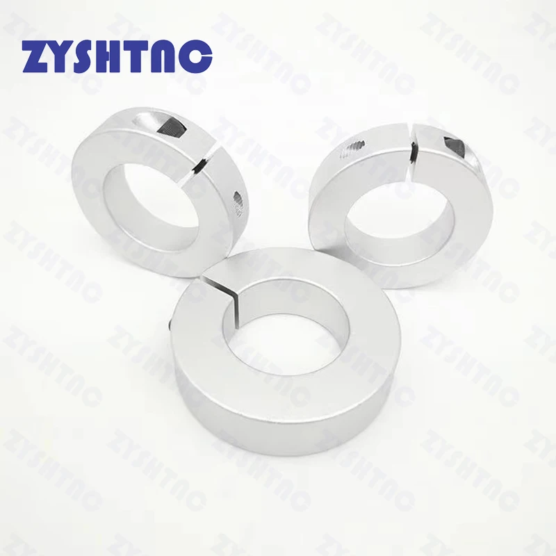 1pcs Split Collar Limit Shaft Retaining Ring Position Aluminum Alloy Surface Anodizing Treatment Stop Shaft Collar Dai 3 to 100 image 2