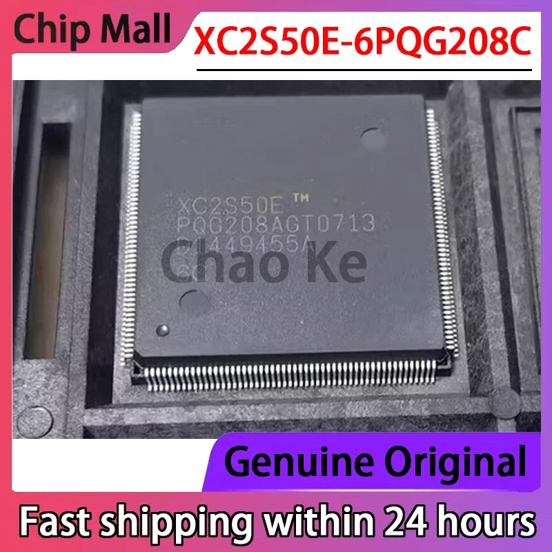 

1 шт. новый программируемый чип процессора XC2S50E-6PQG208C XC2S50E QFP208 IC