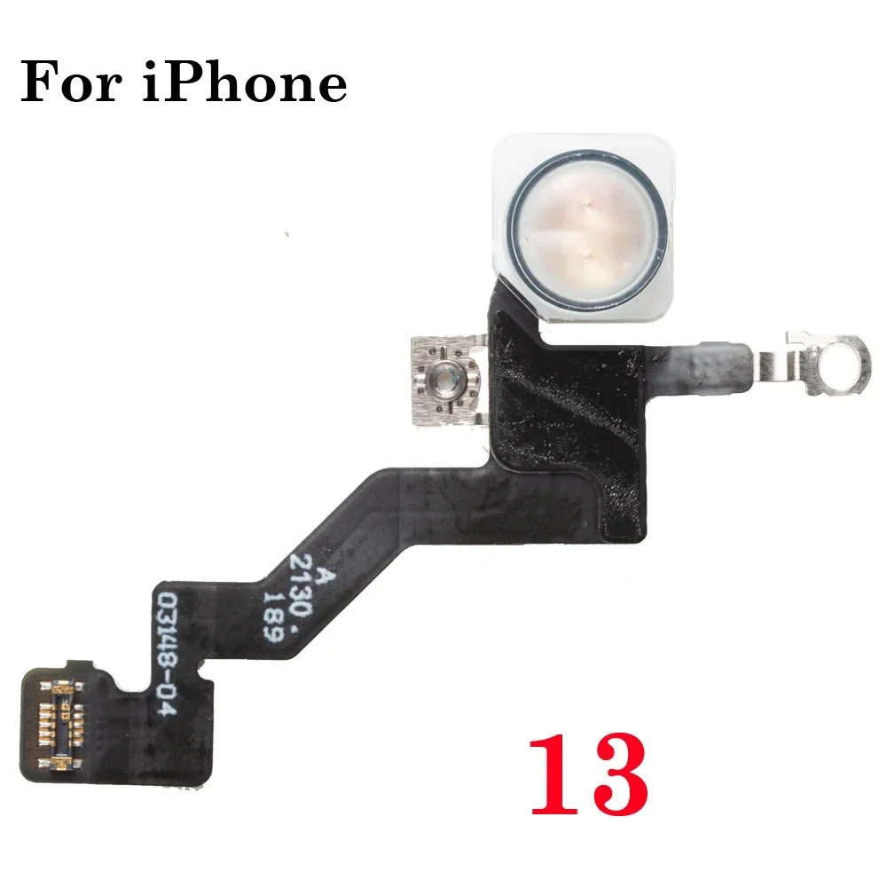 Capteur de lumière flash LED pour iPhone, câble flexible, remplacement pour iPhone 11, 12, 13, 14 Pro Max, Mini Plus, distance de proximité, pièce