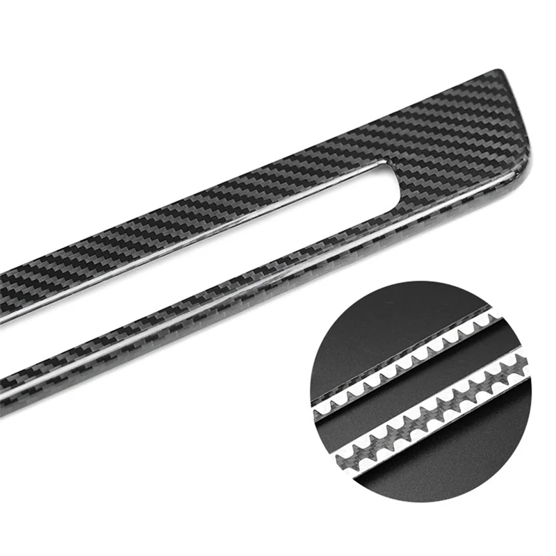

Real Hard Carbon Fiber Cover For Subaru BRZ Toyota GR86 2022-2024 Door Sill Strip Protector Trim Accessories