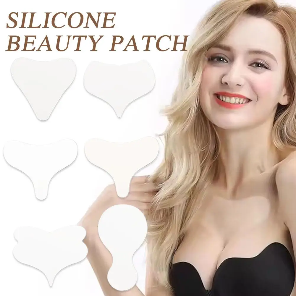 

Reusable Silicone Anti Wrinkle Patches Face Forehead Wrinkle Skin Sticker Face Neck Tapes Pad Eye Lifting Mask Care Removal Y1V2