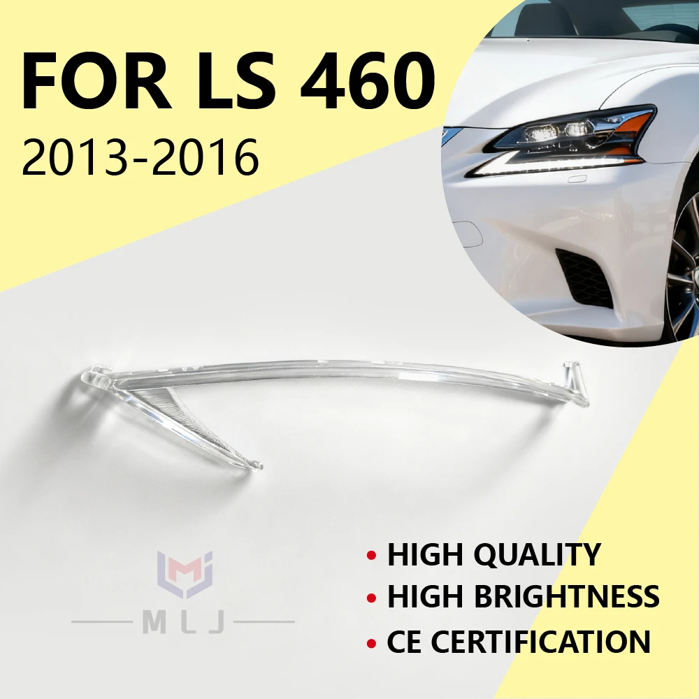 

For Lexus LS460 2013 2014 2015 2016 LED Car DRL Headlight Light Guide Plate Light Guide Tube Car Accessories Angel Eyes