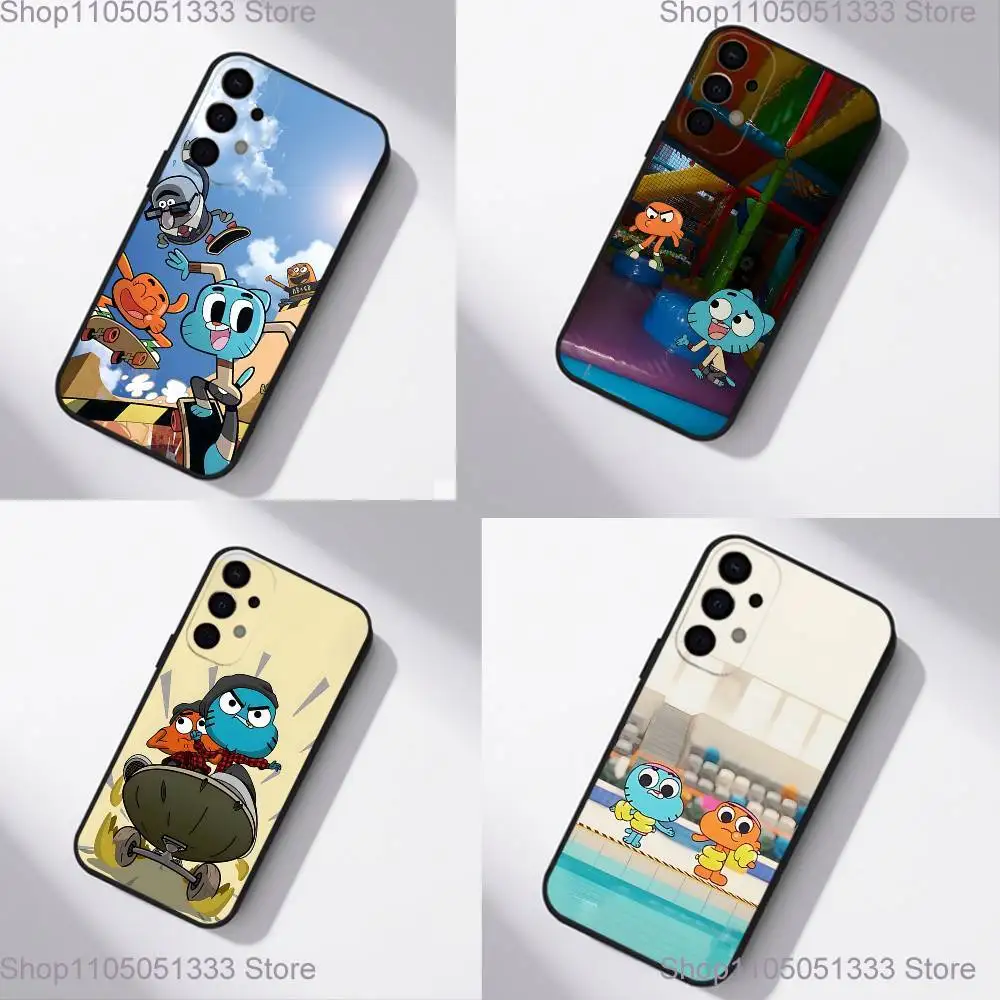 

A-Amazing World of G-Gumbal Phone Case For Samsung S25,S24,S21,S22,S23,S30,Ultra,S20,Plus,Fe,Lite,5G Black Cover