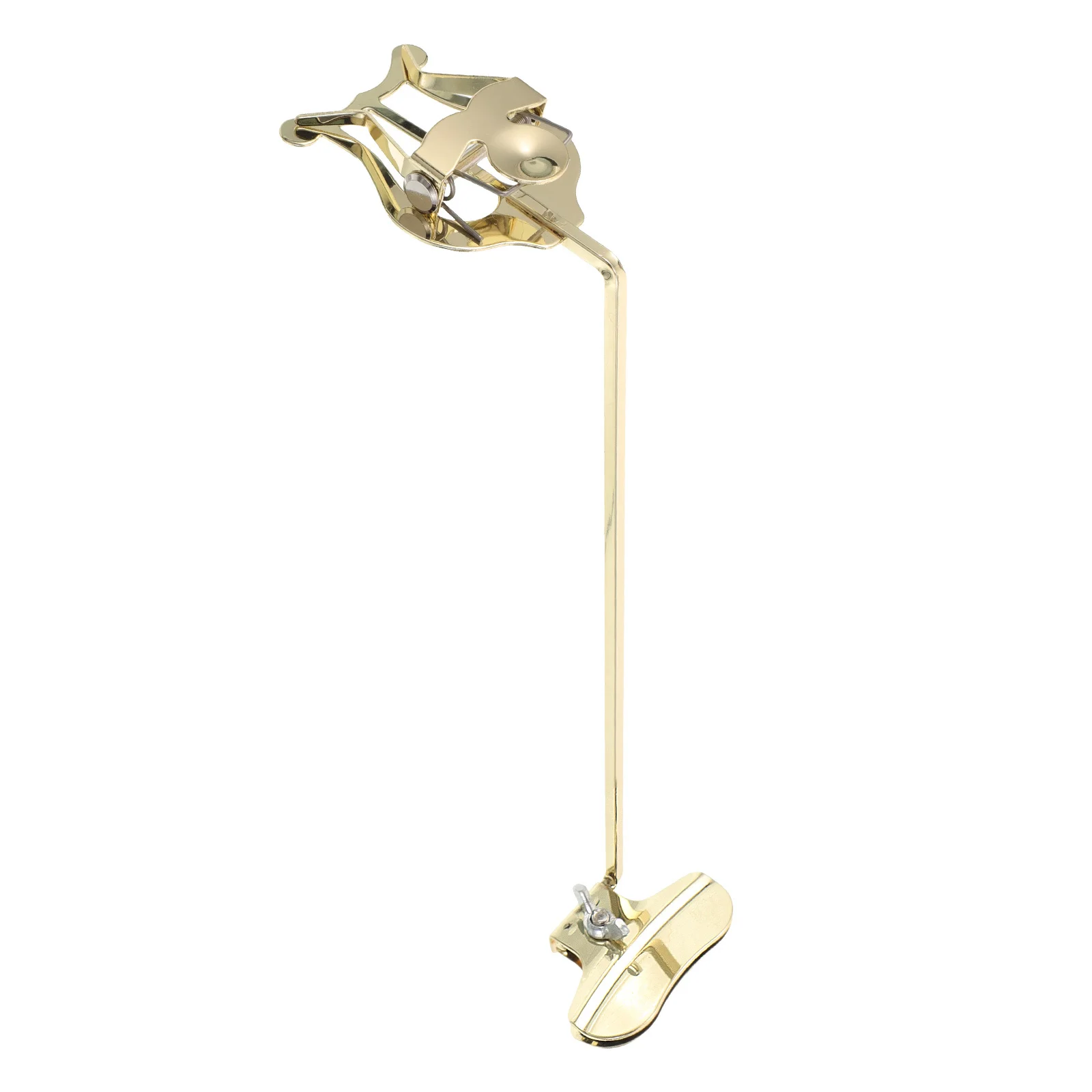 

Sax Clamp-on Clip Holder Music Lyre Alto Saxophone Accessories Orchestra Golden Marching