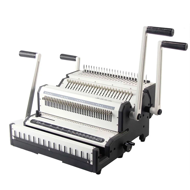 

WD-CW2500A Multi-functional 330mm 2 IN 1 Wire and comb binding Machine