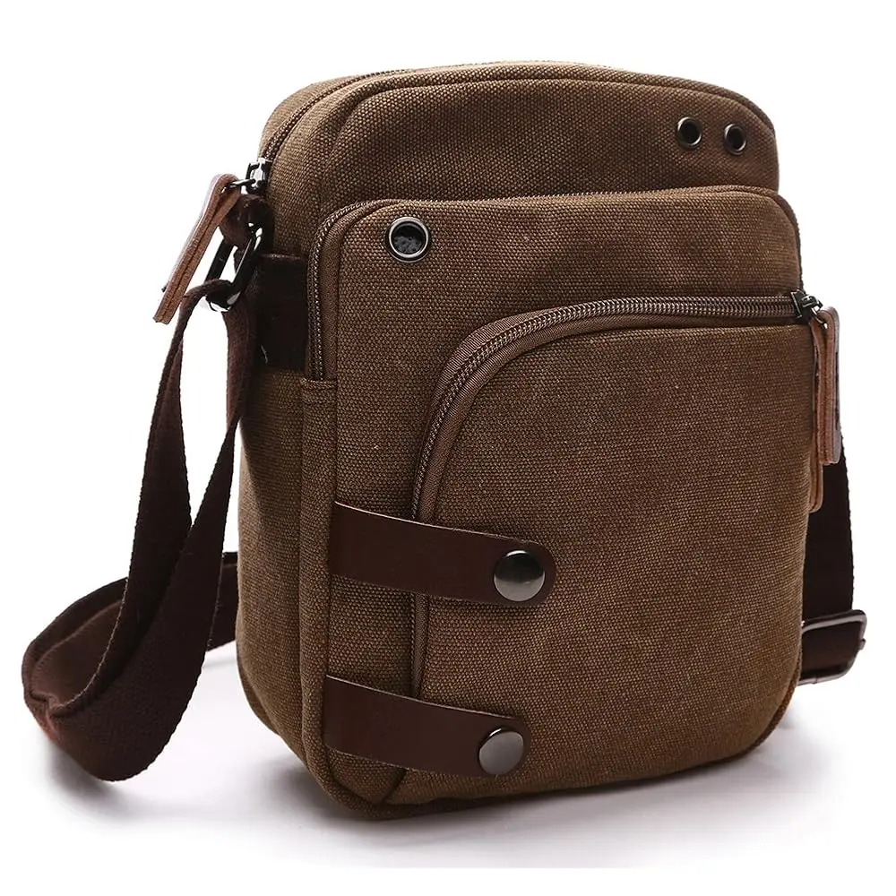 

Мини-сумки через плечо для женщин и мужчин - маленькие сумочки и клатчи - дорожная сумка - холщовая сумка через плечо