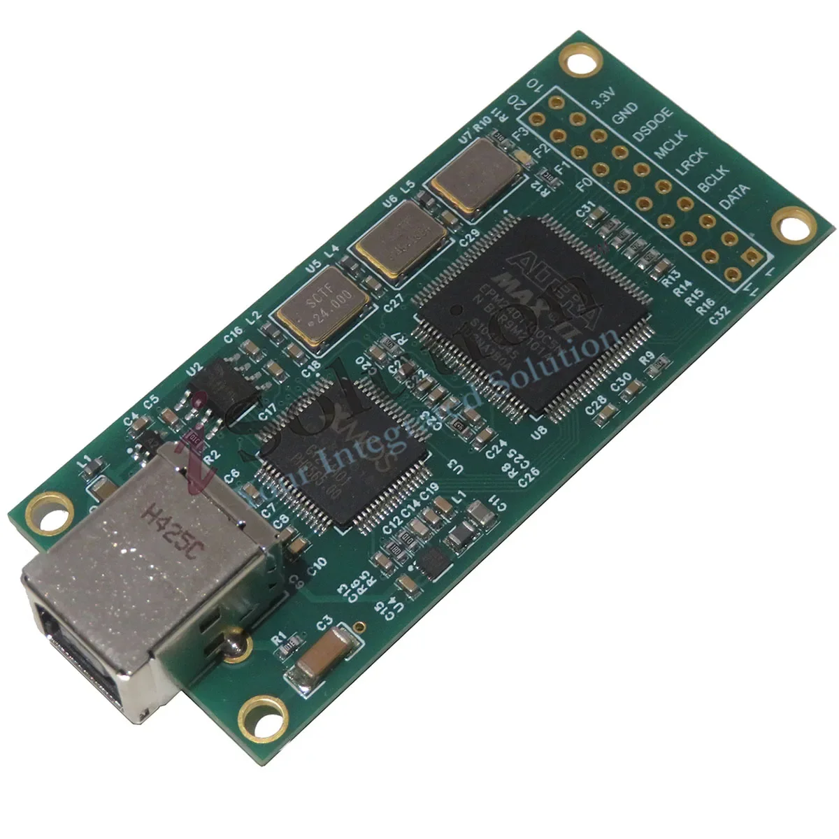 

XMOS XU208 USB Digital Interface Module USB To I2S/IIS Asynchronous Card DSD256/PCM384