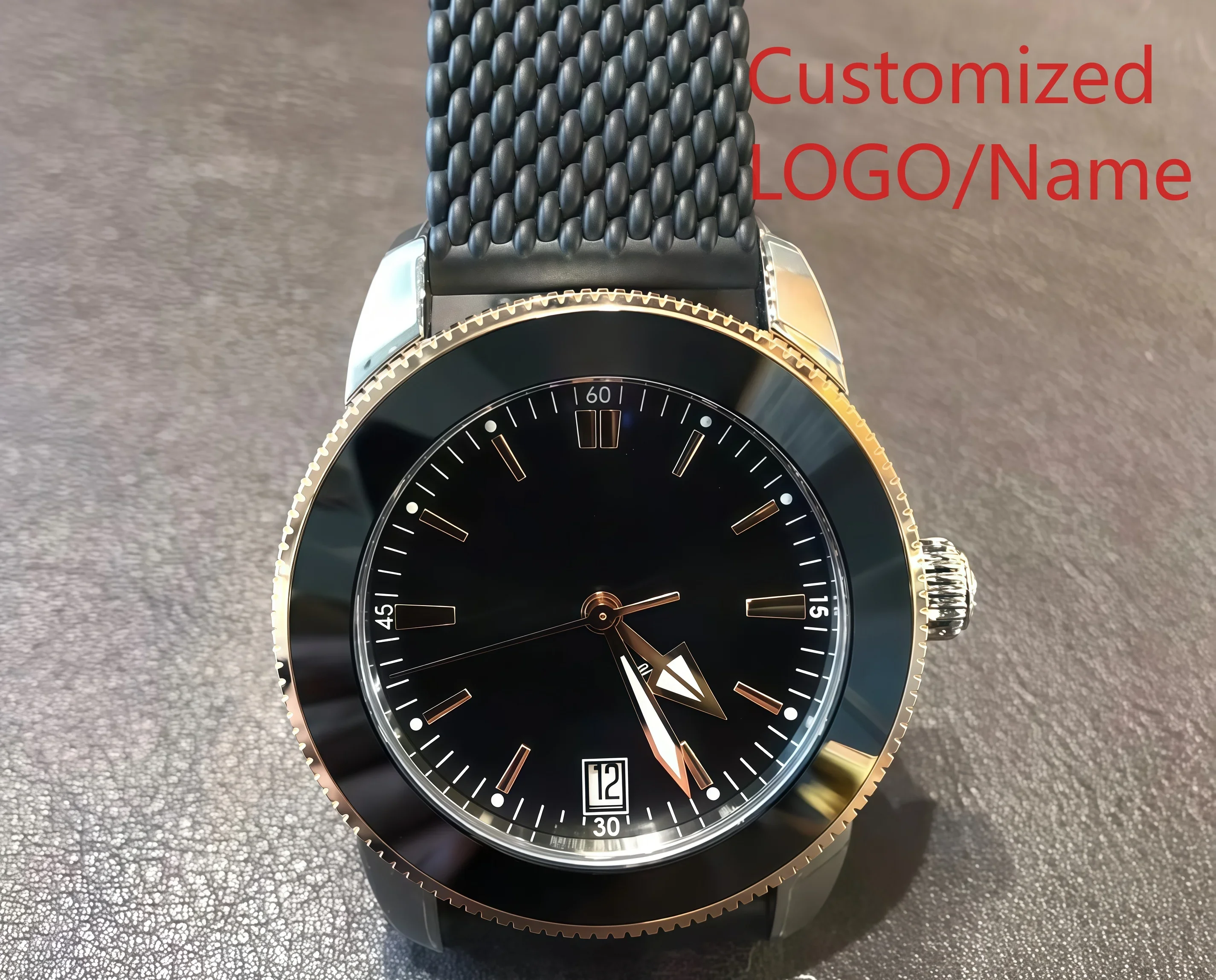 

A186. Store 904L Automatic Mechanical Men's Watch, Full Attack, Stainless Steel, Ultra-Thin Customized Watches