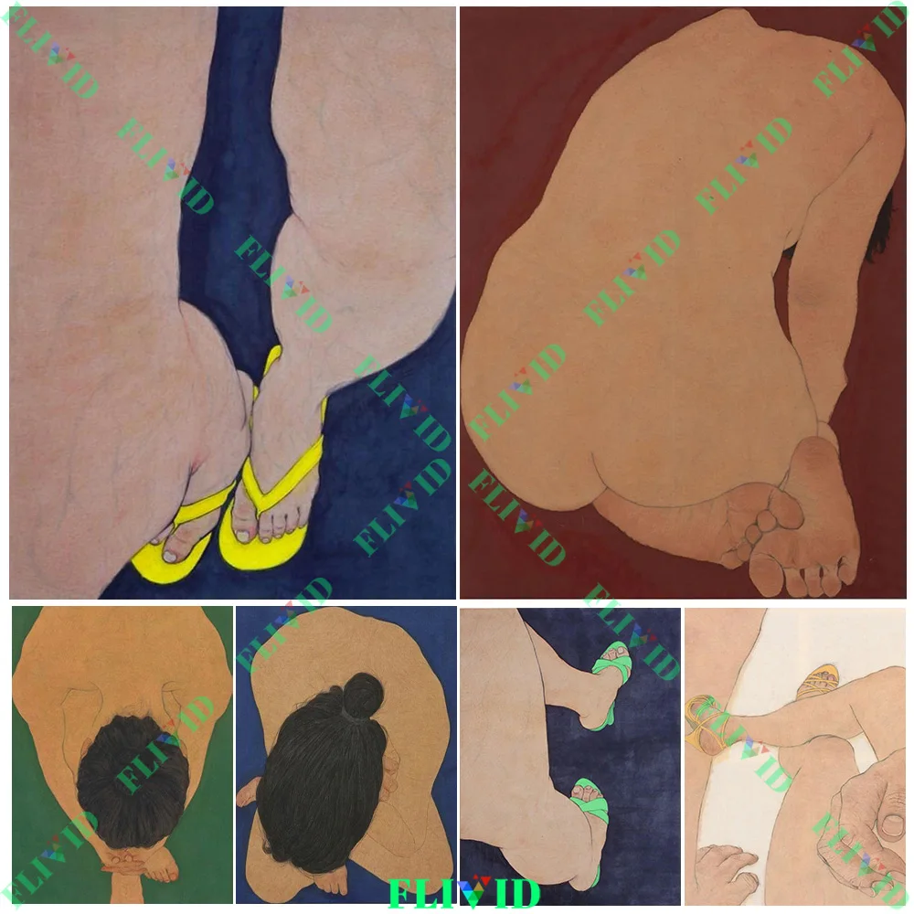 

Body self-exploration Abstract Wall Art Canvas Painting Skin,Wrinkles Scars Calluses Art Poster And Print Home Decor Unframed