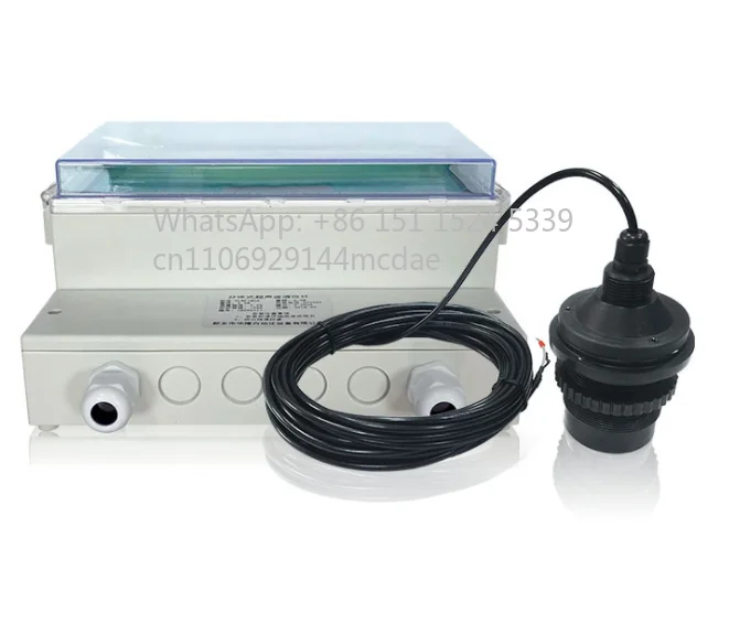 for 5m 10m Integrated Separated Water Level Transmitter Ultrasonic Level Sensor for Liquid Level Measurement