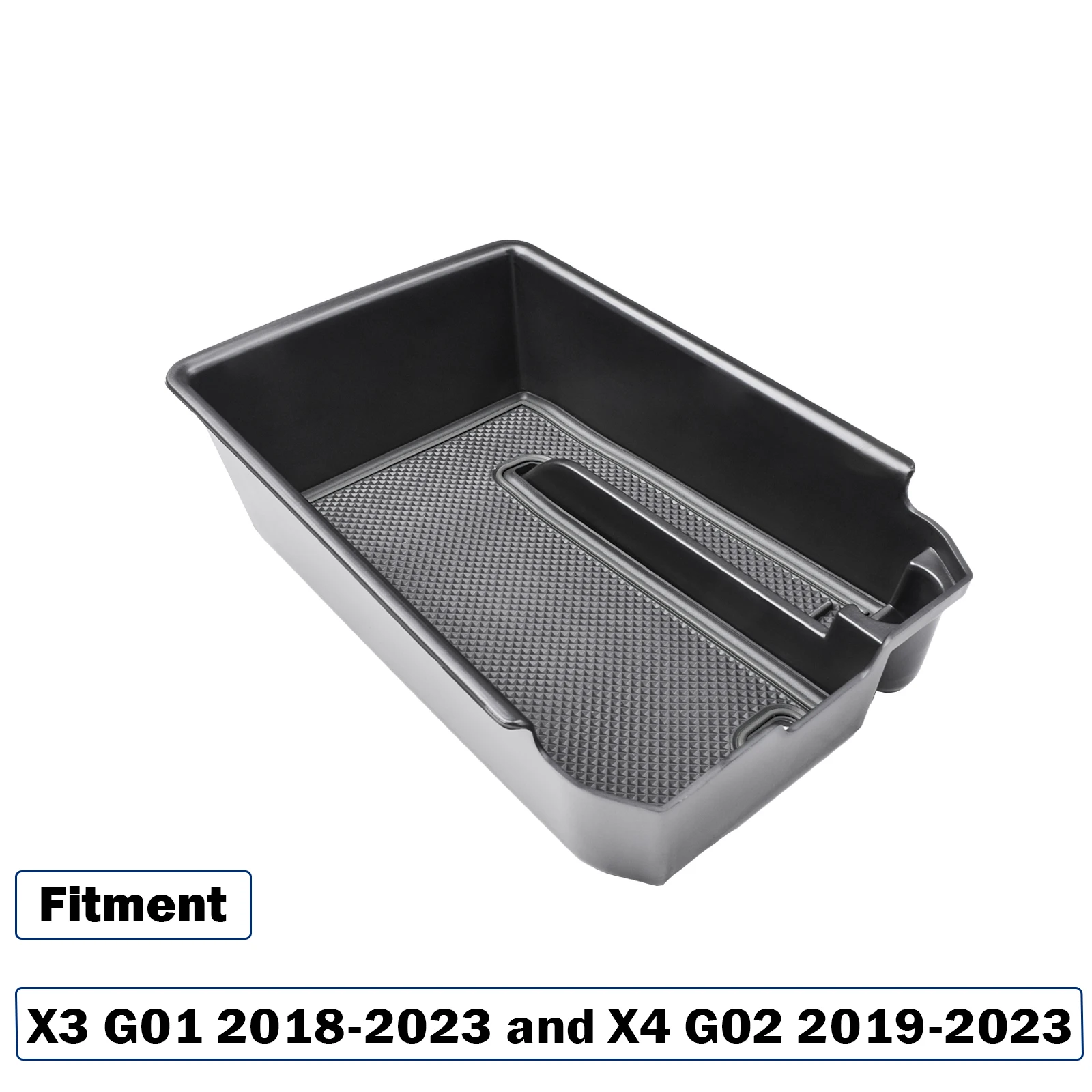 Center Console Organizer for BMW X3 G01 2018-2023 and for BMW X4 G02 2019-2023 Car Accessories Armrest Storage Box Insert Tray
