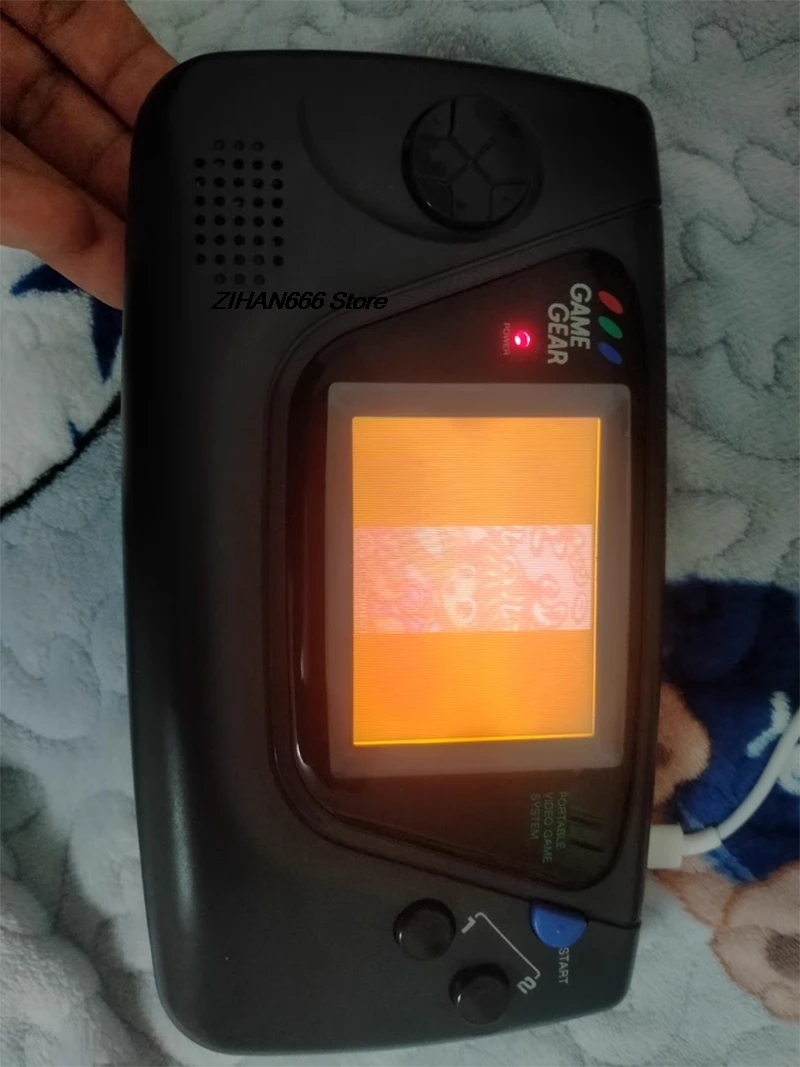 V2.0 لوحة طاقة USB-C عالية الجودة لـ SEGA Game Gear GG بدون طاقة أصلية ملحقات إصلاح الشاشة عالية السطوع