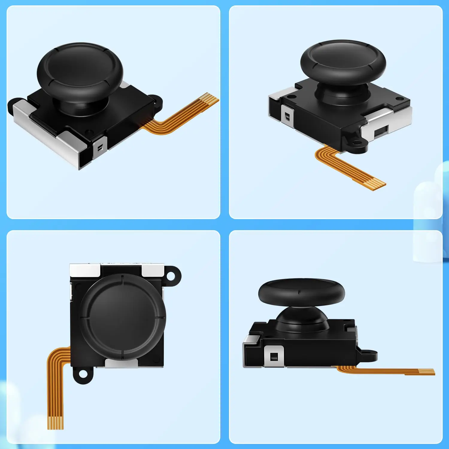 Replacement Hall Effect Joystick Analog Thumb Stick for Nintendo Switch/OLED/Lite Joycon No Drifting Repair Parts Accessory