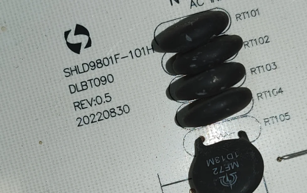 SHLD9801F-101H DLBT090 لوحة طاقة تلفزيون LED، صورة مادية، تم اختبارها جيدًا