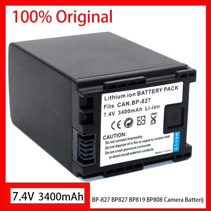 

BP-827 BP827 BP819 BP808 Аккумулятор для камеры Canon HG20 HG21 FS10 FS11 FS100 FS200 FS21 FS22 HF200 HF20 HF100 HFS100 HFS10