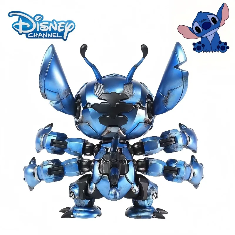 

Фигурки Disney Stitch, настольные украшения, креативные игрушки с героями мультфильмов, которые можно коллекционировать, подарки друзьям на день рождения