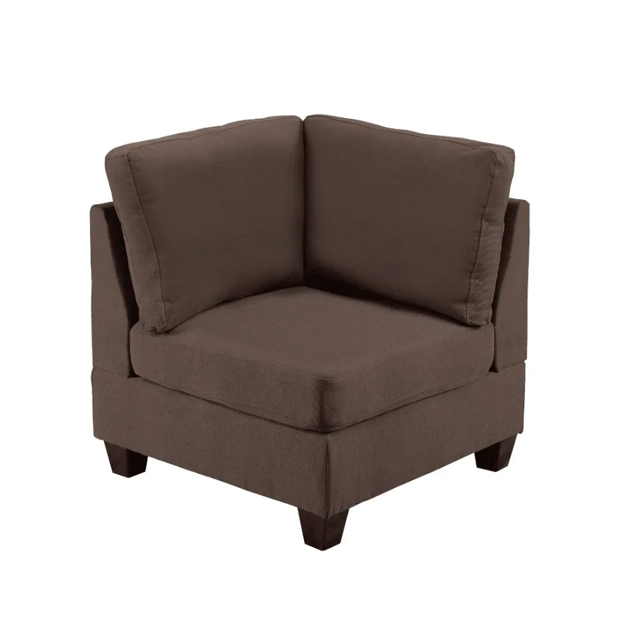 ENSEMBLE MODULAR 3PC au café noir