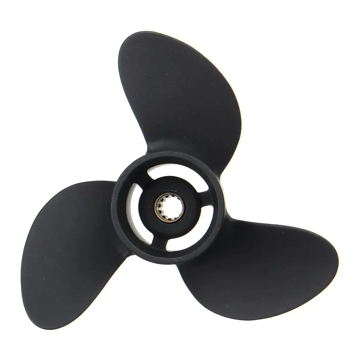 

Marine Outboard Propeller Aluminum Alloy Black Propeller For Tohatsu/Nissan/Mercury 4-6HP 369B645181 / 48-812951A02 7.8 x 9''