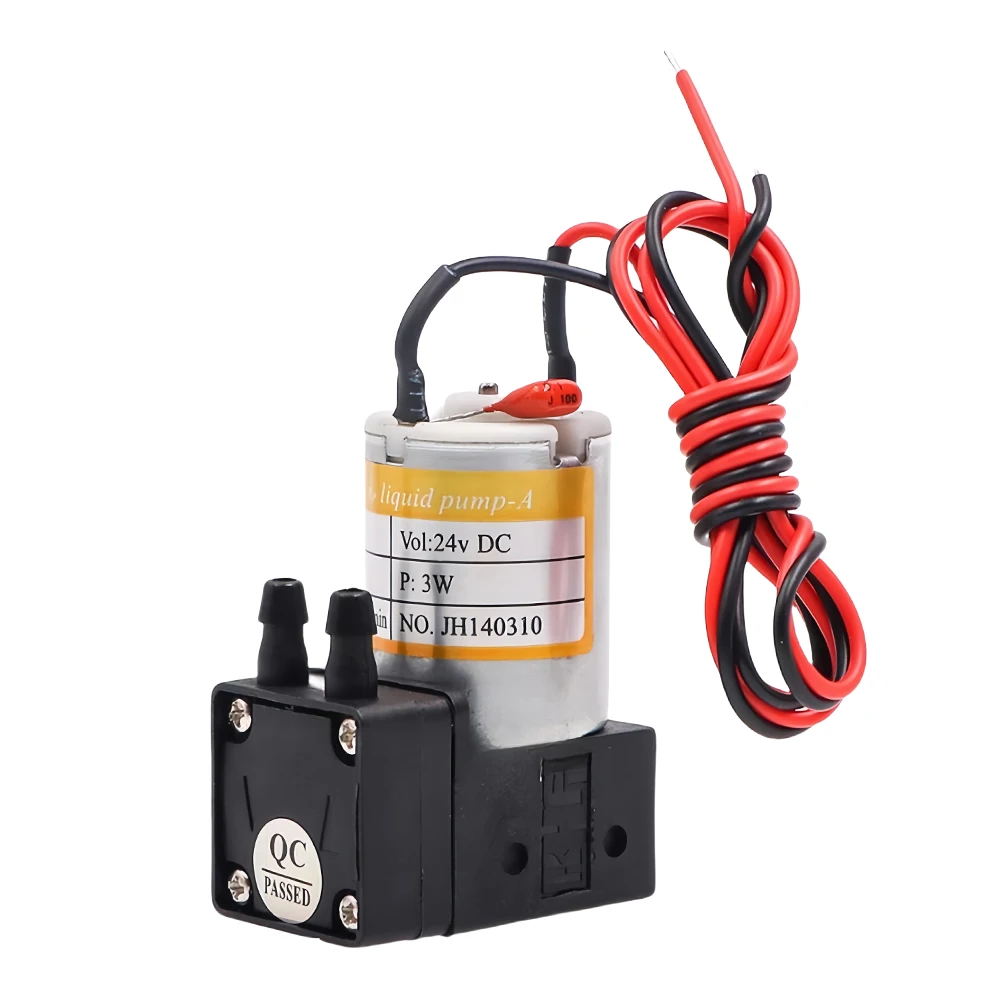 

Мембранный чернильный насос JH-10 | DC 24 В 3 Вт 100–200 мл/мин | Совместимость с УФ-чернилами