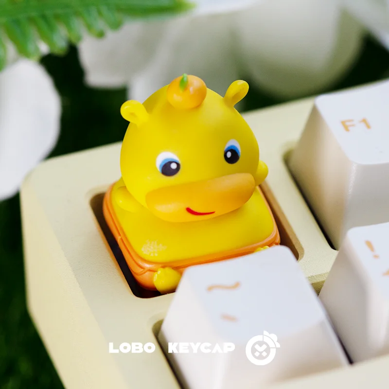 سلسلة أغطية مفاتيح على شكل حيو - مراجعة Keycaps Artisan Resin Handmade وسعره