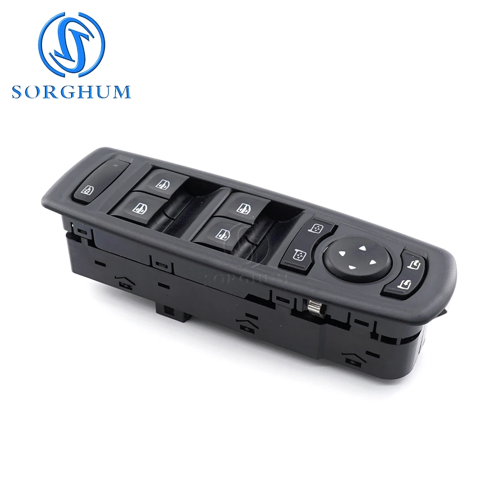 SORGHUM Car Master Power Window Switch Window Lifter Control Button For Renault Fluence 2008-2016 254000006R 7700817337 13+6Pins