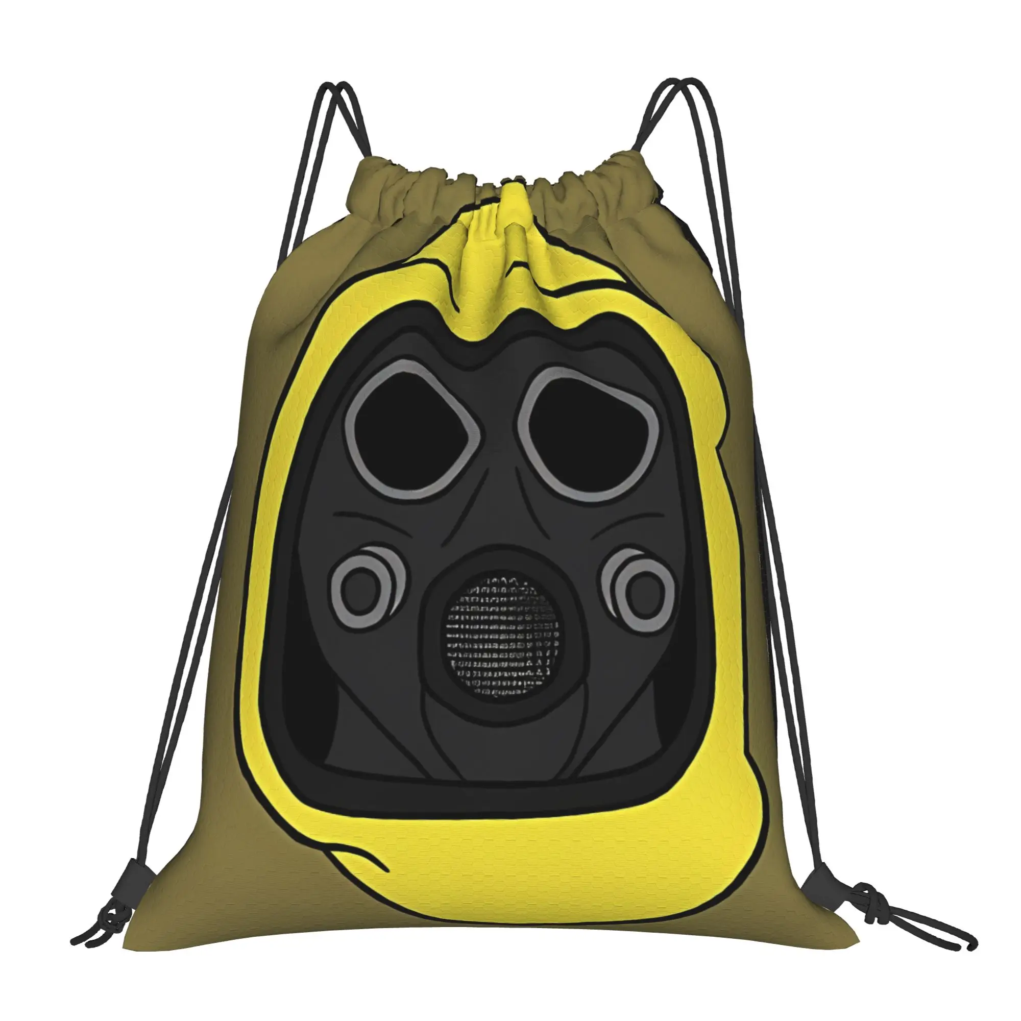 Hazmat Employee Backrooms entity Portable Drawstring Bags Travel Riding Gym creepy aesthetic Storage Backpacks