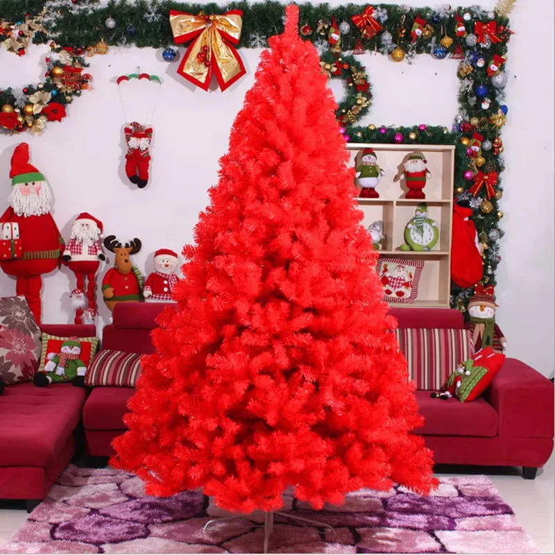 

TTeellook's new red Christmas tree, 1.2m/5.0m, perfect for Christmas and New Year decorations and gifts