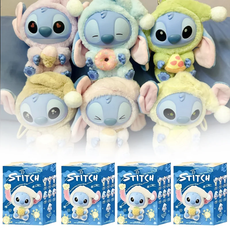 

2025 НОВАЯ милая слепая коробка Eat Some Thing Before Sleep Series, мягкая плюшевая игрушка, кавайная подвеска, кукла, подарок на день рождения для подруги и детей