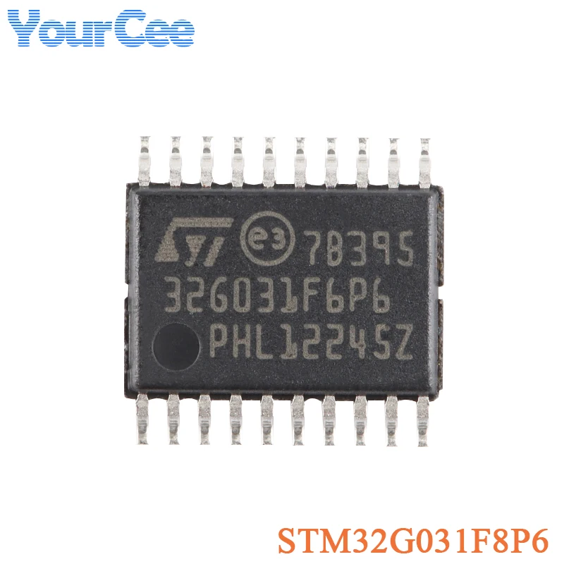 STM32G031F8P6 STM32G031F6P6 STM32L011F4P6 Microcontroller-MCU TSSOP-20 ARM Cortex-M0+ 32-bit STM32G031 IC Integrated Circuit