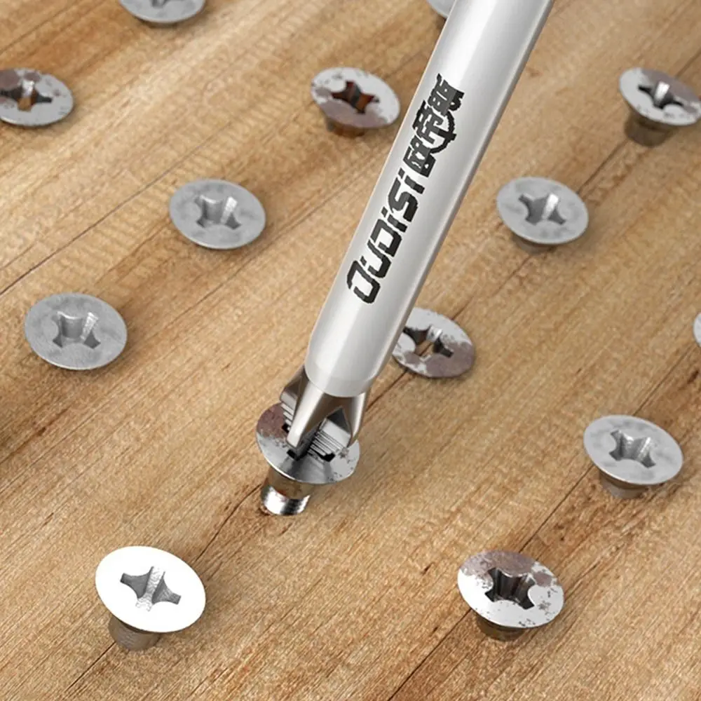 1/7Pcs Durable Magnetic PH2 Screwdriver Bit with High Hardness Waterproof Screwdriver Heads Batch Head Anti-Slip Cross Nutdriver