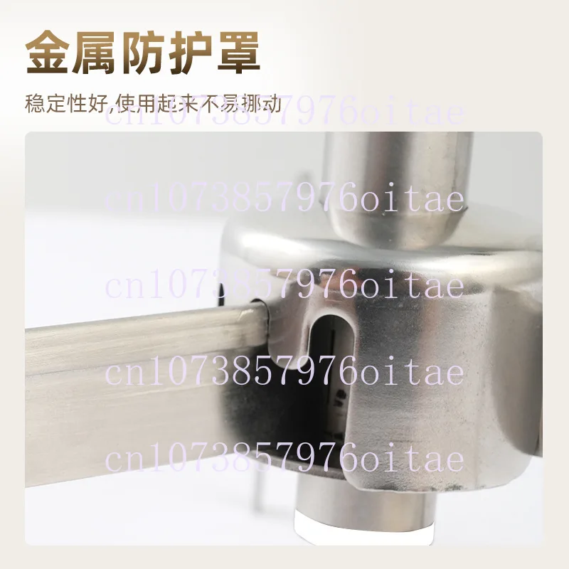 Manual Hand Cranked Crepe Maker Stainless Steel Home Pancake Machine Pancake Fruit Batter Spreader Tool - view 4