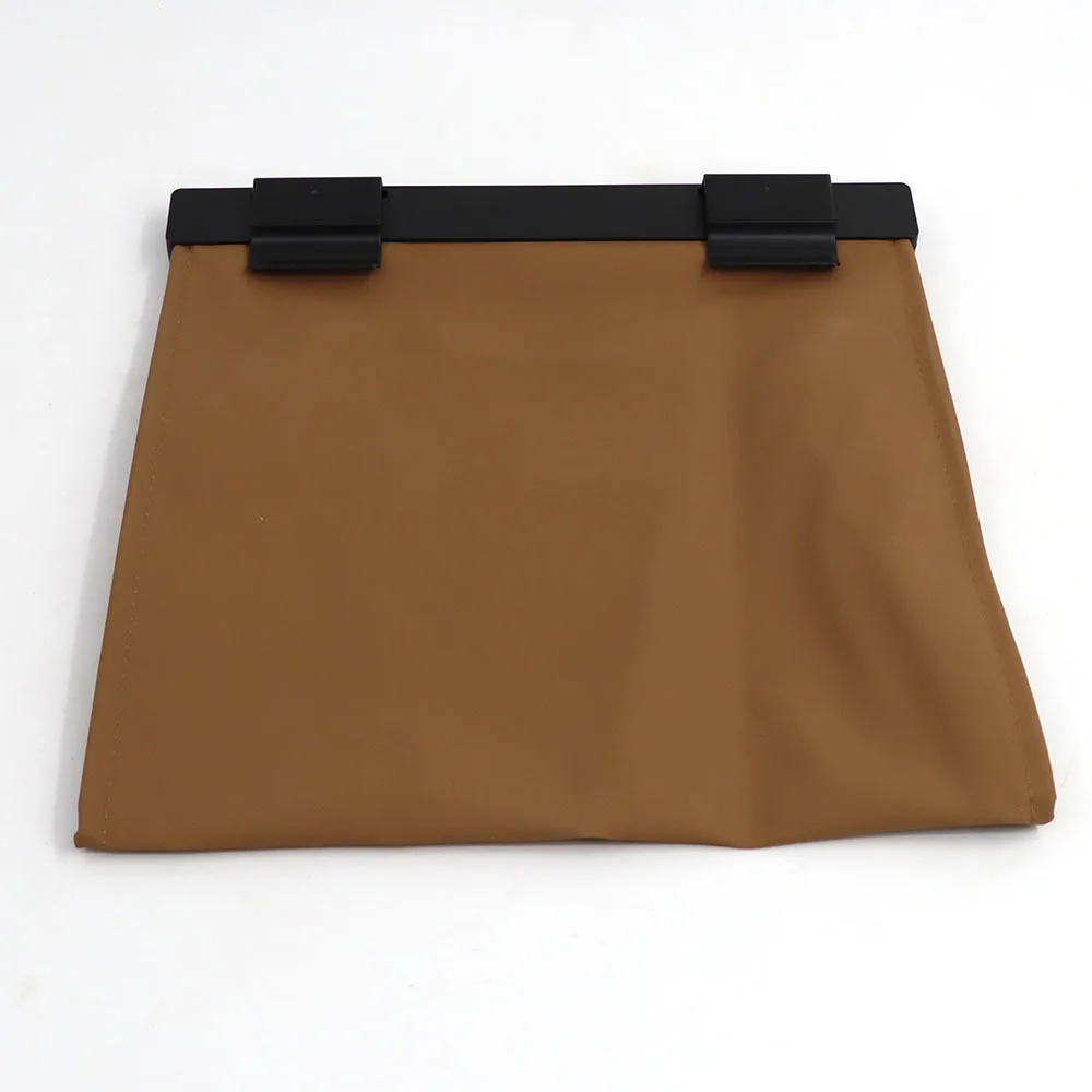 Leder-Auto-Mülleimer 1 Stück/2 Stück Auslaufsichere Magnetische Aufbewahrungstasche Sitz-Hängemüllbeutel Platzsparender Fahrzeug-Organizer – Detail 10