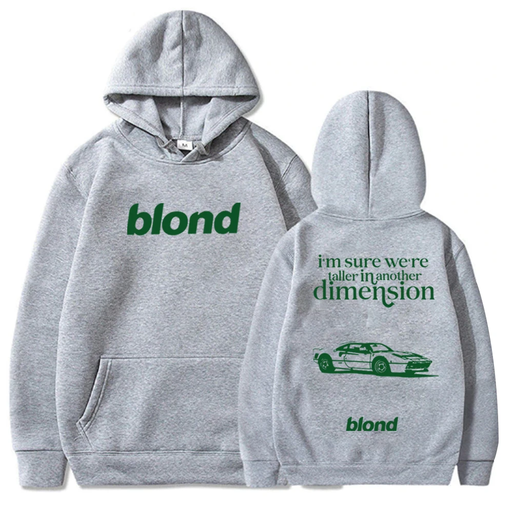 Frank Ocean Blond Album Hoodie Frank Ocean White Ferrari Music Women Men Harajuku Long Sleeve Sweatshirts