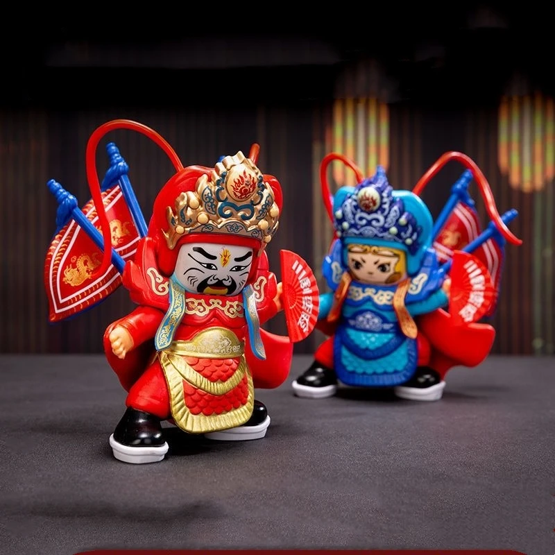 Kawaii  Sichuan Opera Face Changing Doll Face Makeup Toy Face Changing Doll Doll Chengdu Tourism Souvenir Chinese Style Toy Gift