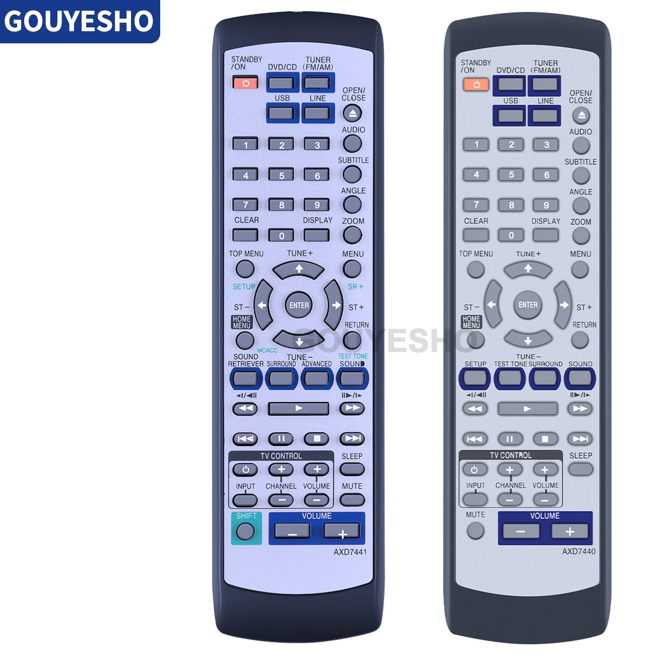 New Remote Control  AXD7441 AXD7440 for Pioneer TZ-555DVD XV-DV555 S-DV555T DV252 DV1SW DCS-360, XV-DV353, XV-DV360Home Theater