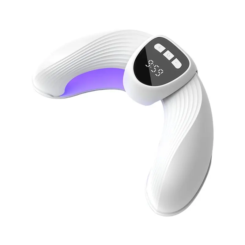 AD-Luce portatile per il trattamento dei funghi delle unghie LED Terapia della luce UV LED Design pieghevole a forma di U per la cura delle mani e dei piedi