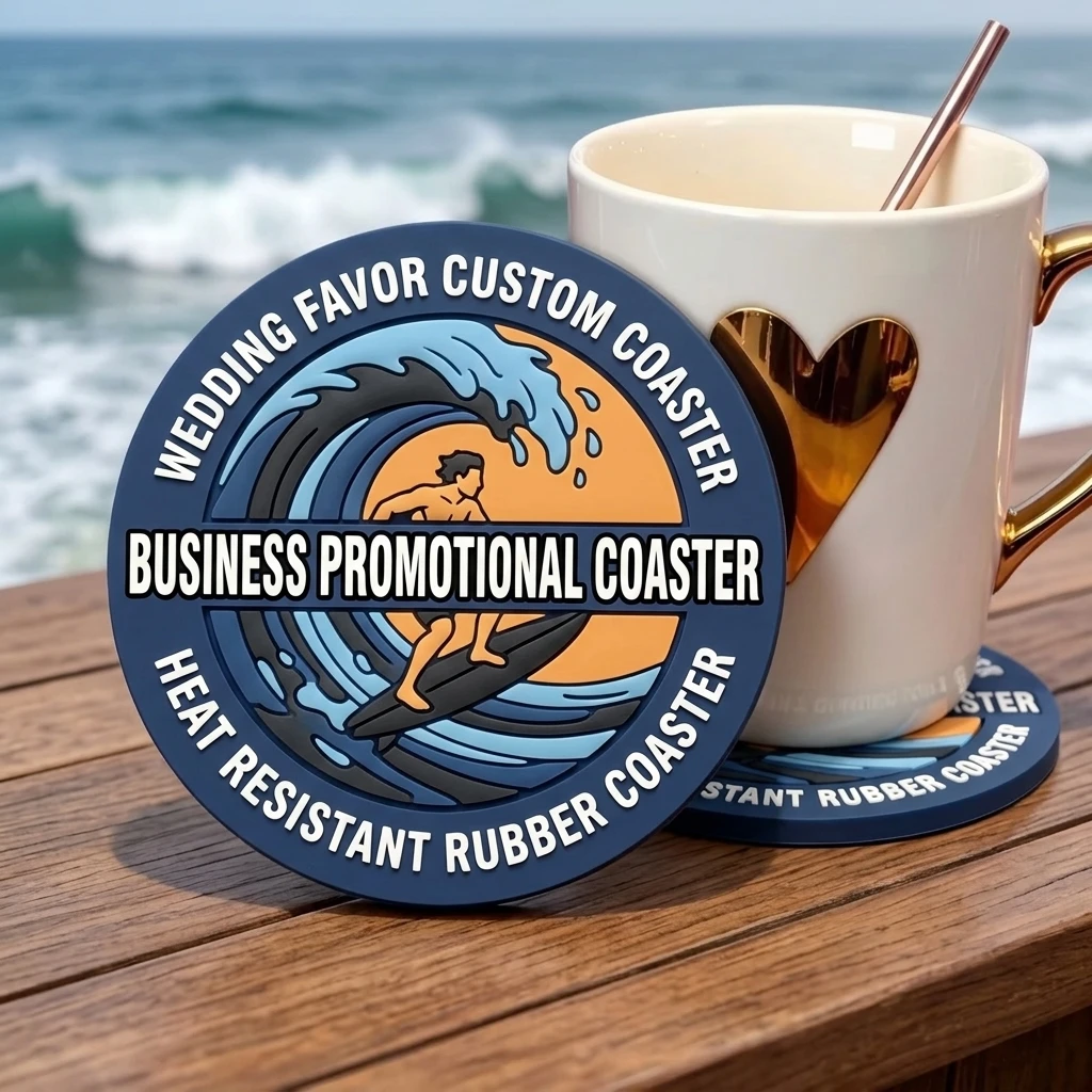 Home Office Logo - Wholesale Custom Logo Round Soft PVC
