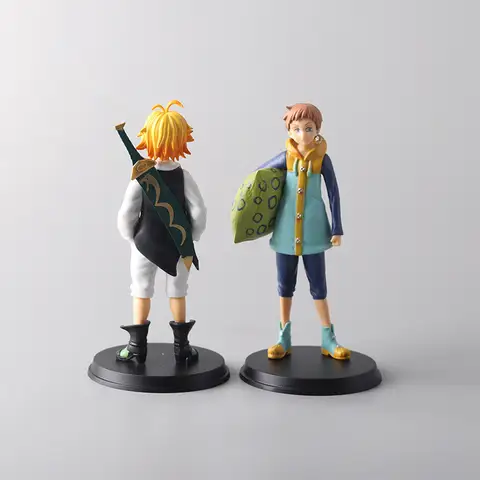 Hot Anime Meliodas King Model Character Doll Pillow Poses Carrying Sword Action Figure PVC Action Figure Collection Gift