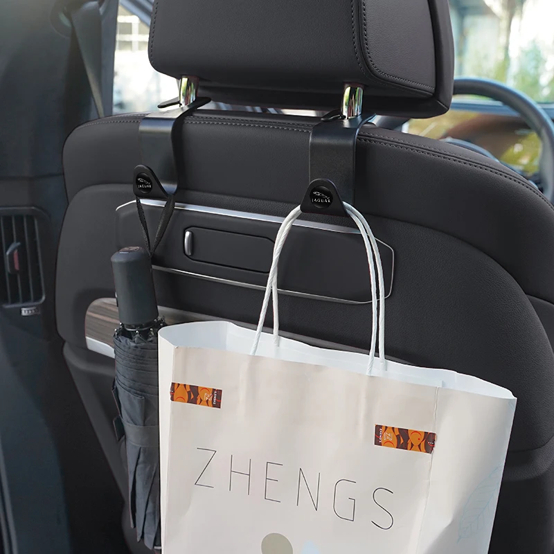 2 قطعة مقعد السيارة السنانير المقعد الخلفي تخزين قوس ل جاكوار X S F XF XE XJ XK XEL XFL XJL XJ6 XJS XKR XFR F-نوع F-Pace E-Pace